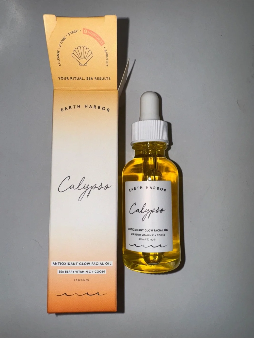Calypso Antioxidant Glow Facial Oil - Sea Berry Vitamin C - New In Box